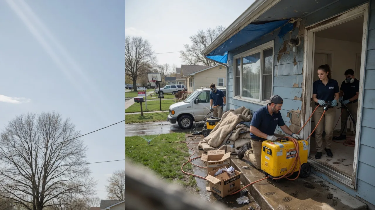 Basement Flood Cleanup in Eastville, VA near me